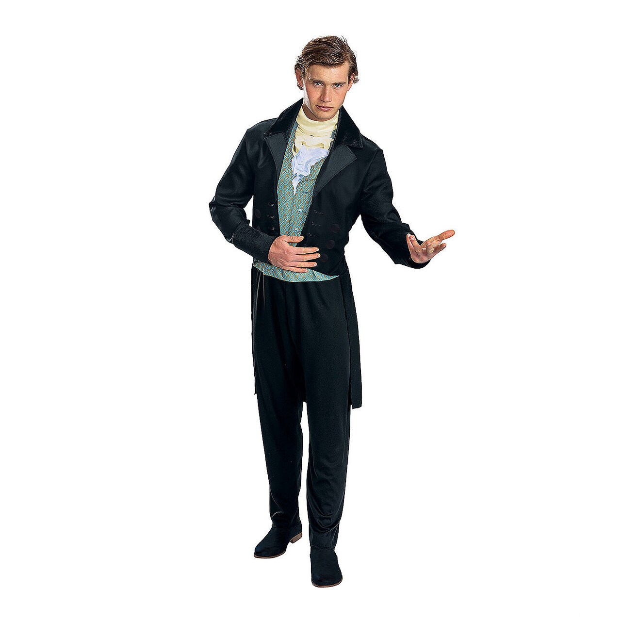 Adults Classic Bridgerton Brother Costume One Piece Jumpsuit with Tail Coat for Halloween
